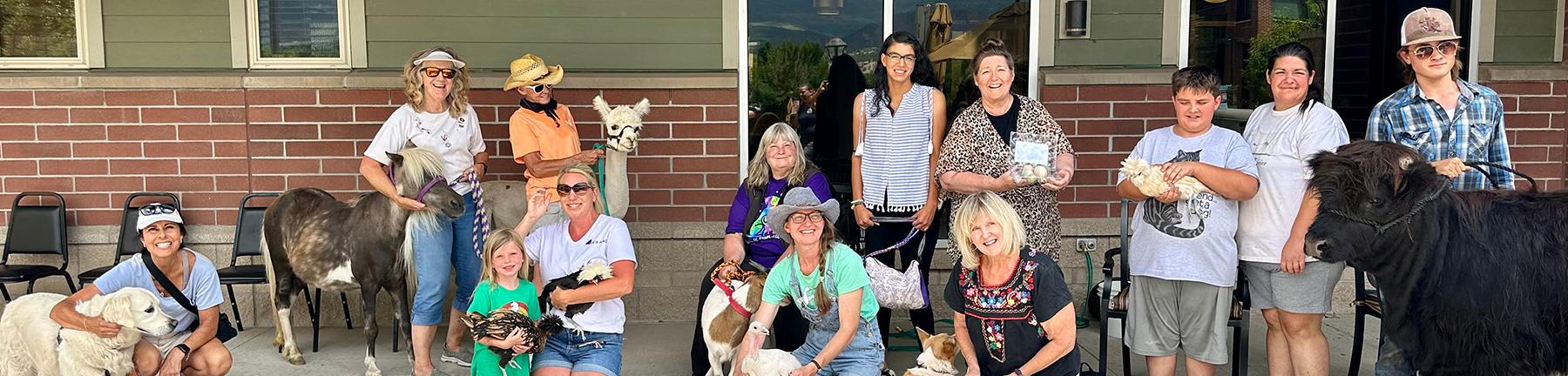 River Quest Ranch Staff, Friends and Animals.